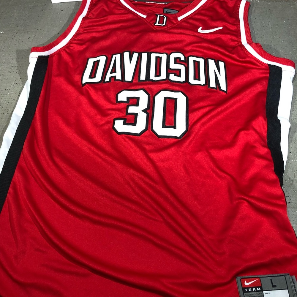 Nike Stephen Curry college NCAA Davidson jersey